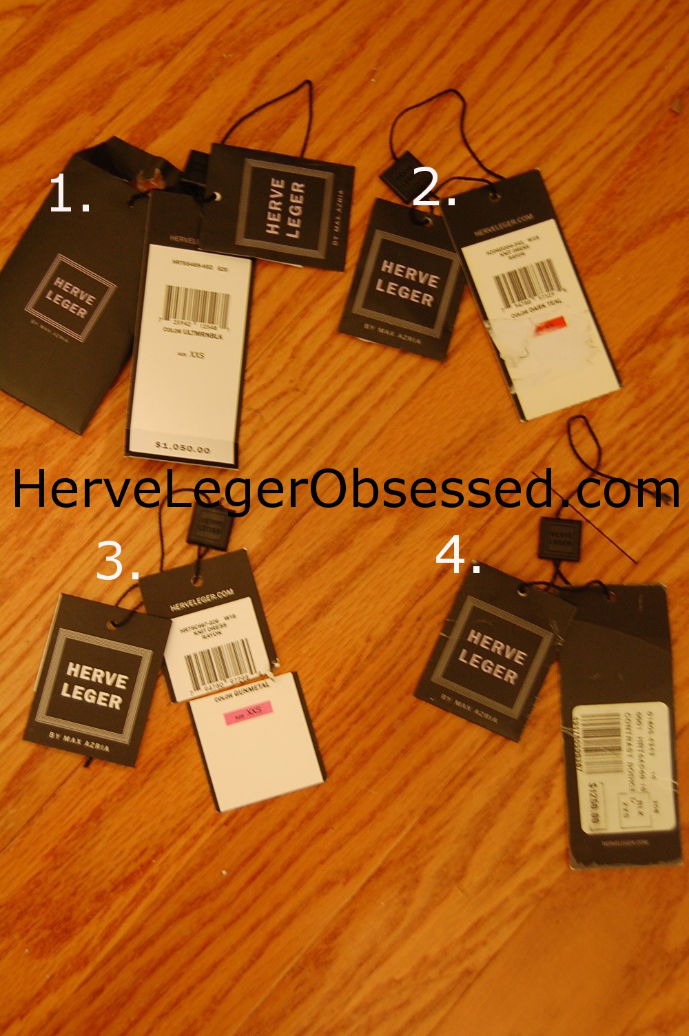 Herve Leger: Tag Authentication - Don't End up with a Fake! | Herve ...